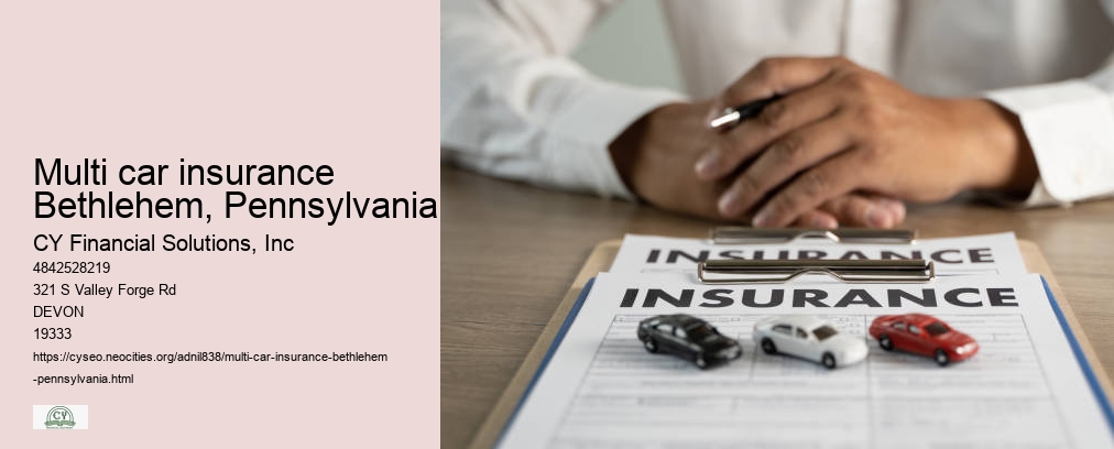 multi car insurance Bethlehem, Pennsylvania