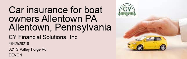 car insurance for boat owners Allentown PA Allentown, Pennsylvania
