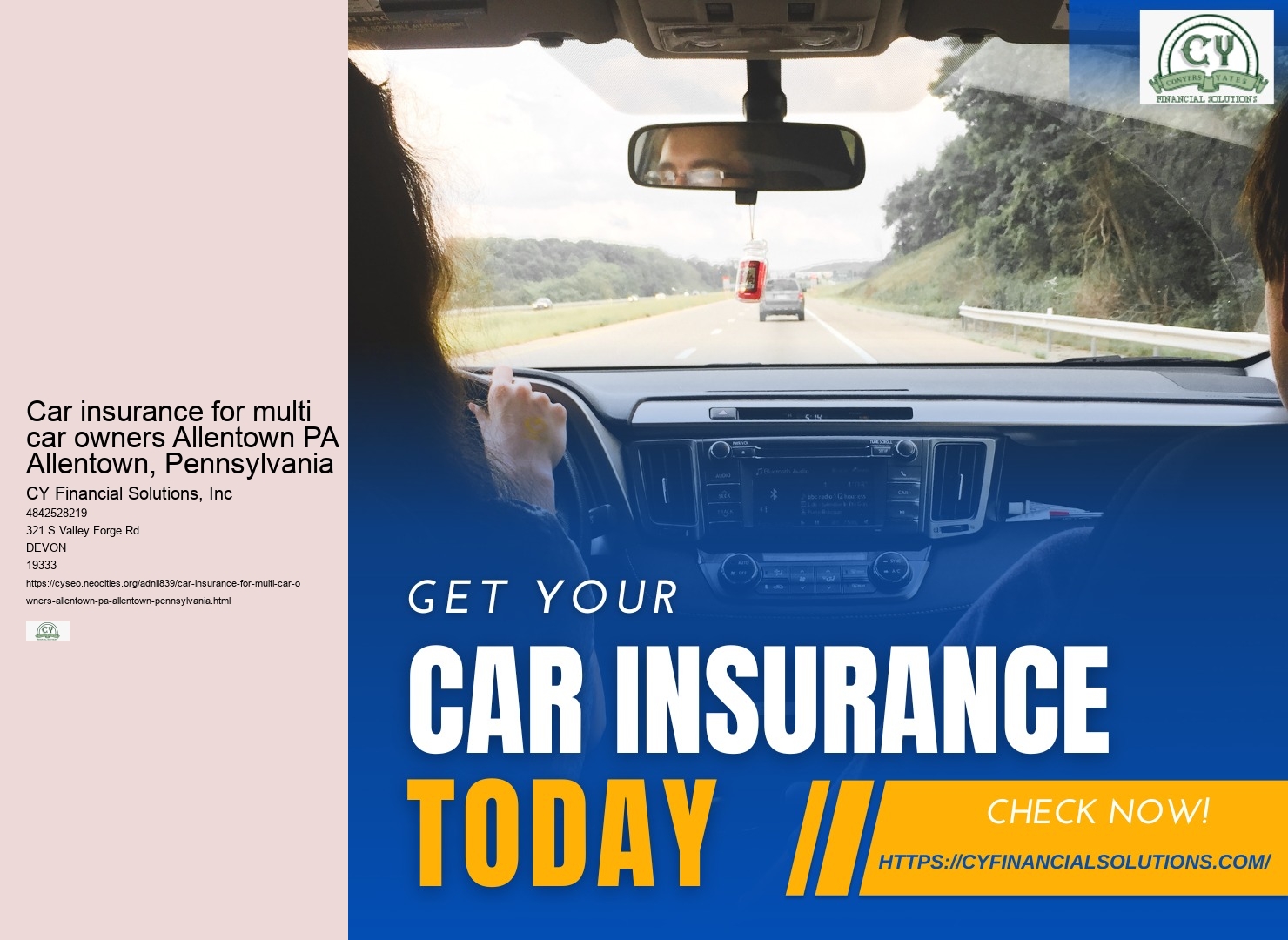 car insurance for multi car owners Allentown PA Allentown, Pennsylvania