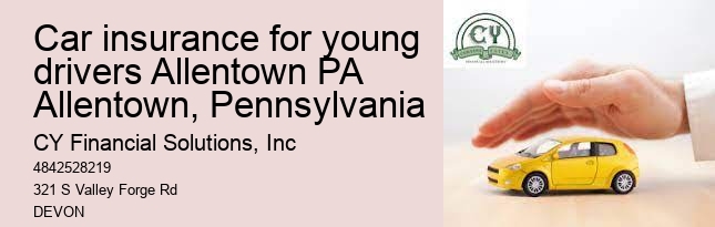 car insurance for young drivers Allentown PA Allentown, Pennsylvania